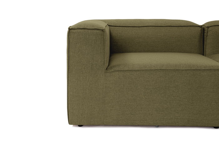 Atelier Del Sofa Sofá Esquinero Verde 296x185x66 cm